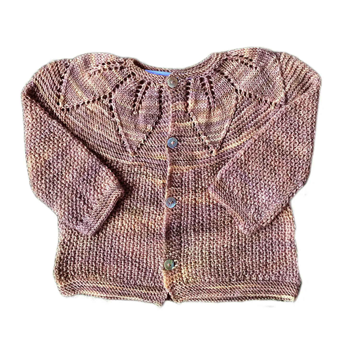 Chaleco Hojas Taupe 1