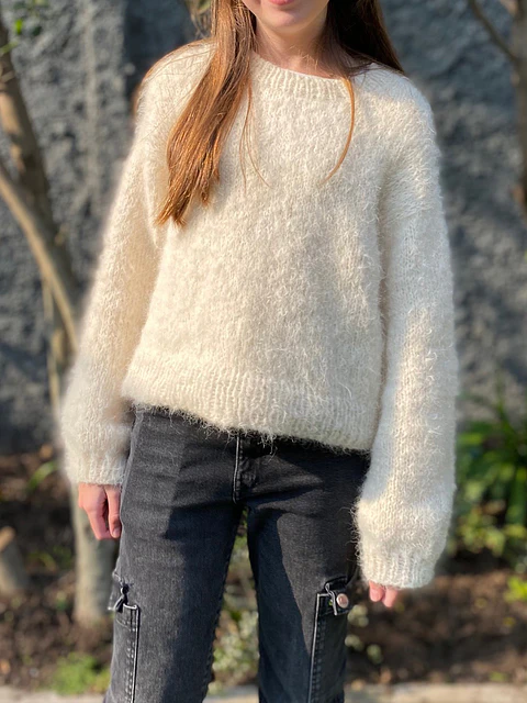 Patrón Sweater Sugarplum