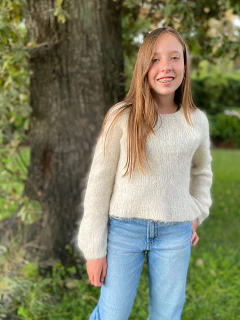 Patrón Sweater Sugarplum