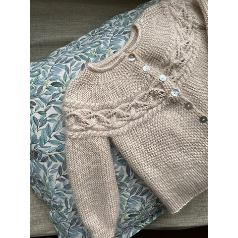 Patrón Cardigan Tiny Ivy