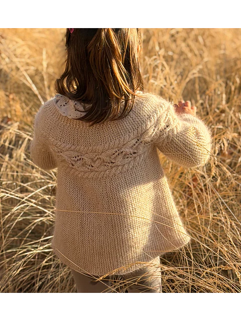 Patrón Cardigan Tiny Ivy