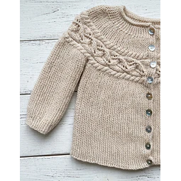 Patrón Cardigan Tiny Ivy