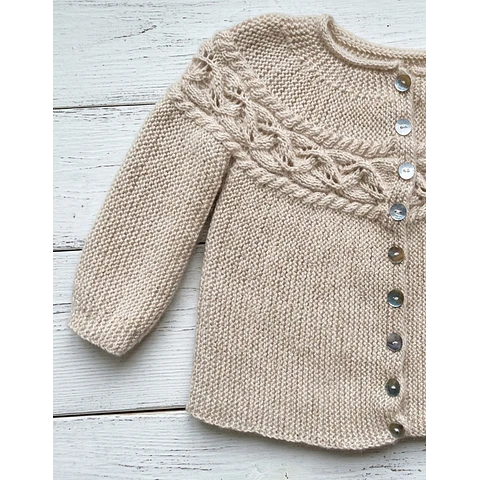 Patrón Cardigan Tiny Ivy