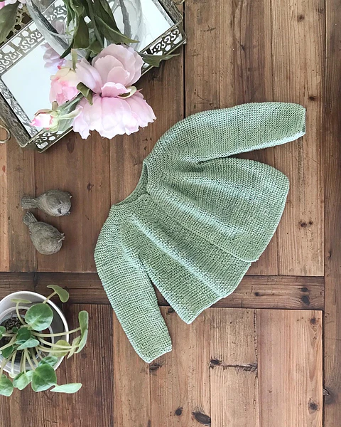Patrón Cardigan Simplicity