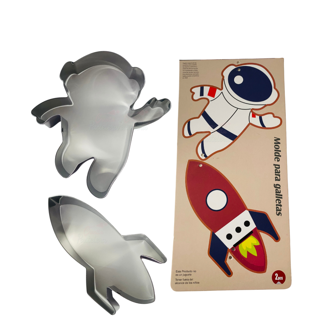 Astronauta y cohete XL