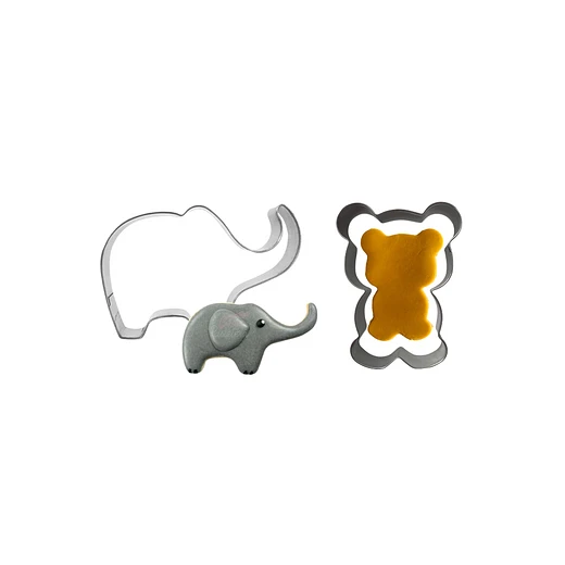 Baby elefante y oso