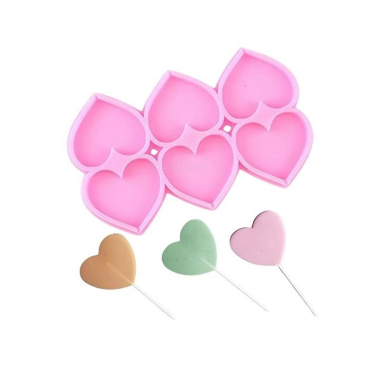 Paletas corazón