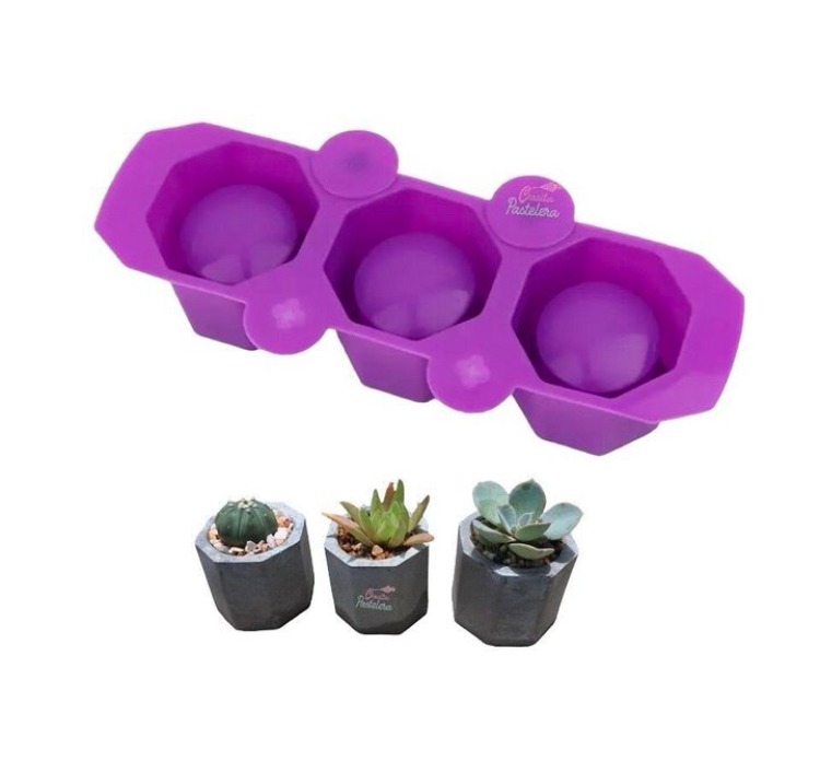 Molde mini macetas