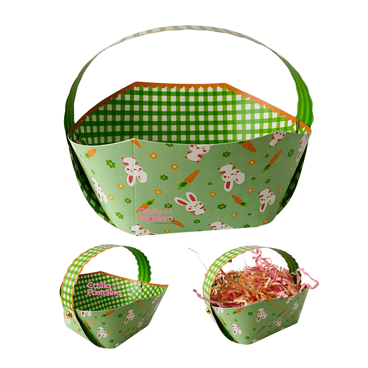 6 Canastos para huevitos