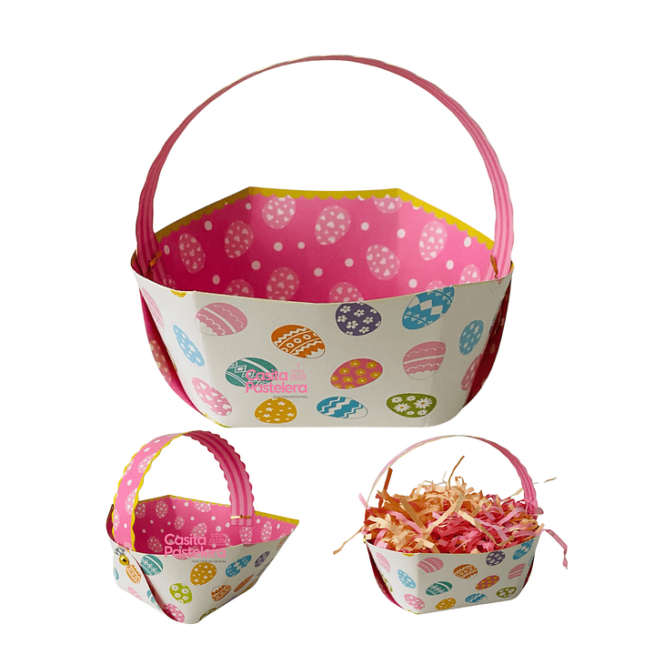 6 Canastos para huevitos