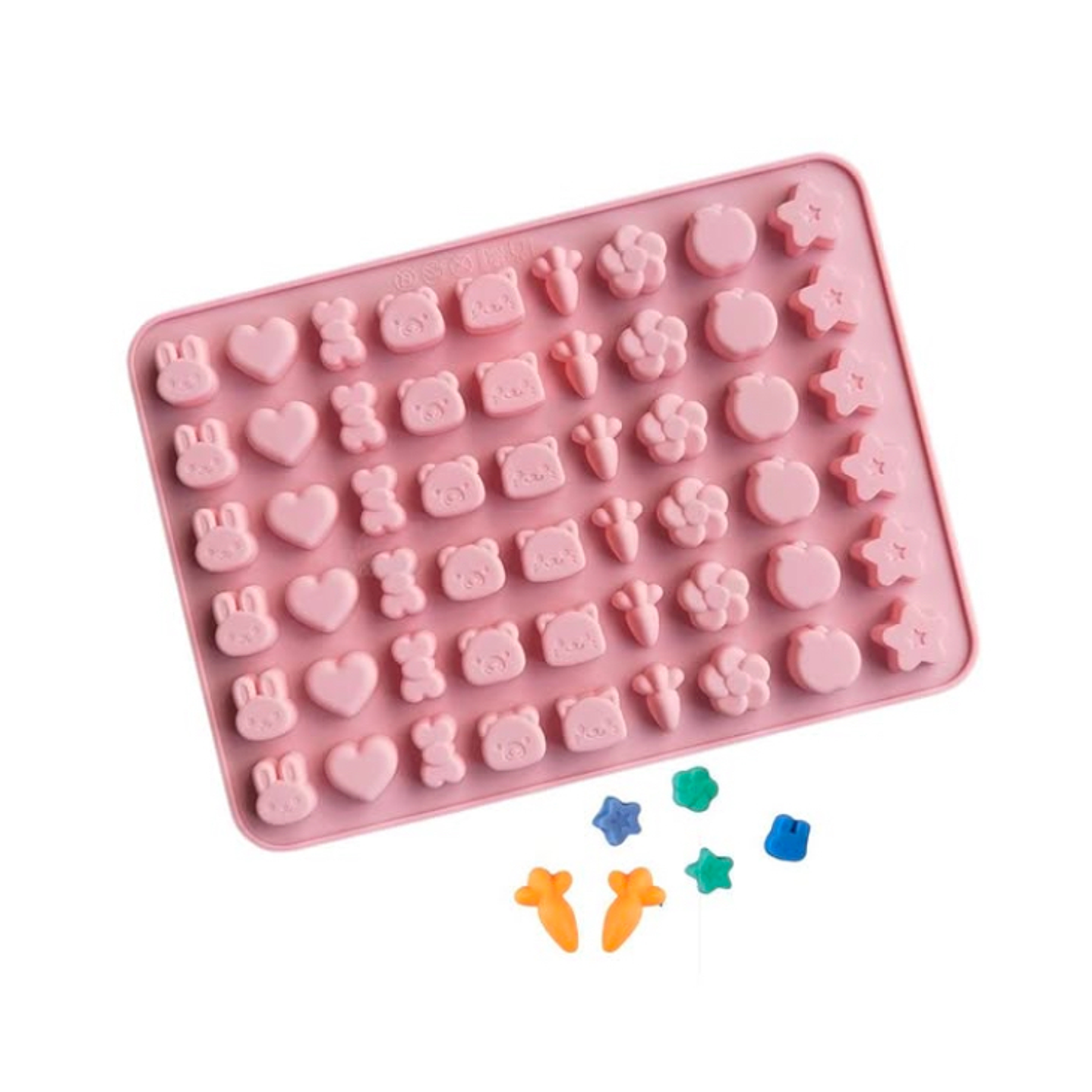 Mini conejitos y zanahorias 