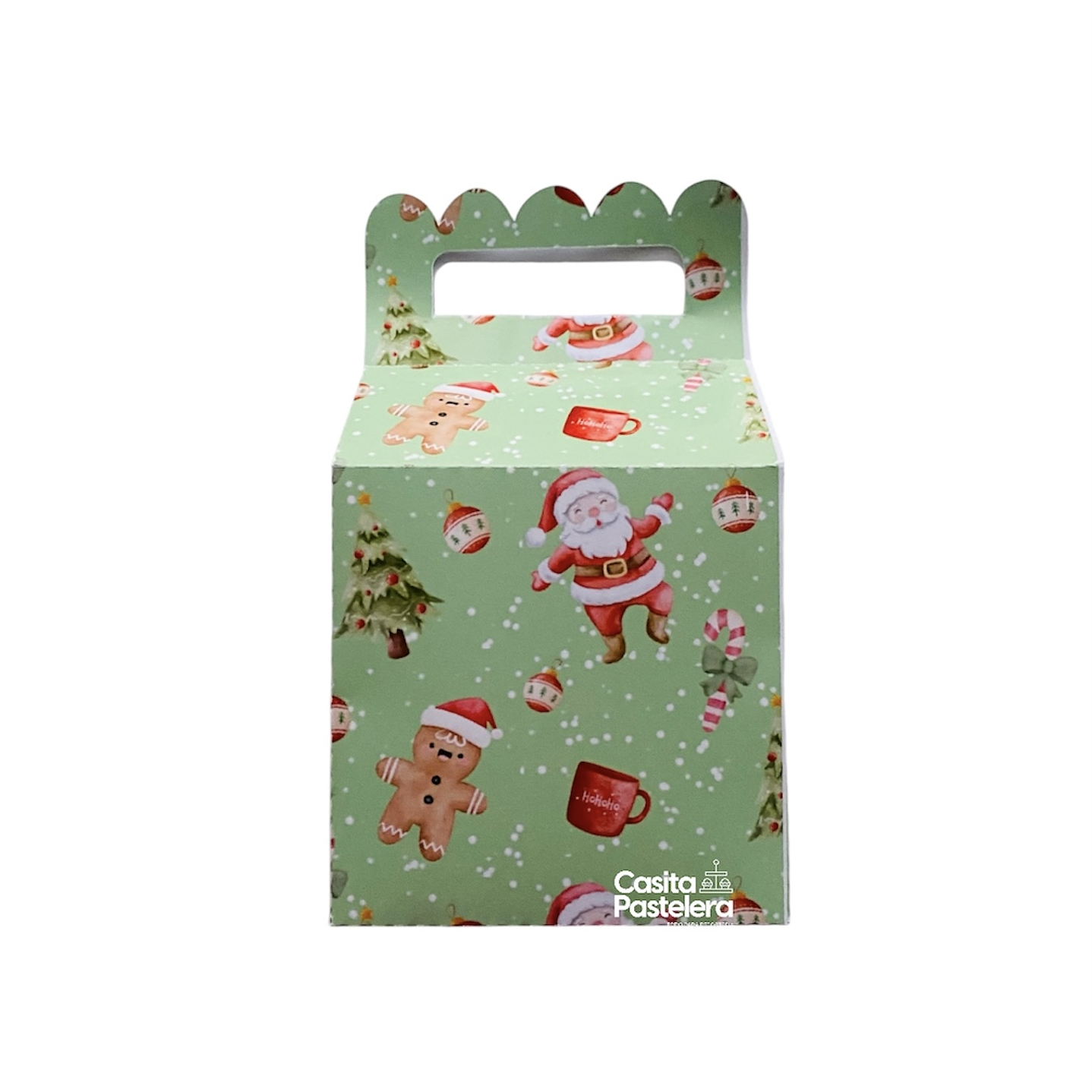 10 Cajas navideñas 16x9x9cm