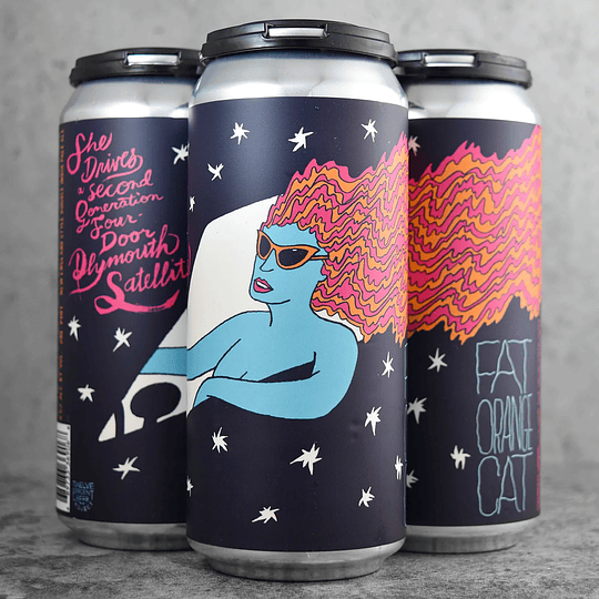 Fat Orange Cat. Fat Orange Cat She Drives a 2nd Gen Four Door Plymouth Sat 