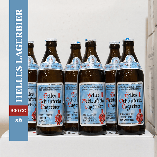 6 pack - Helles Lagerbier 