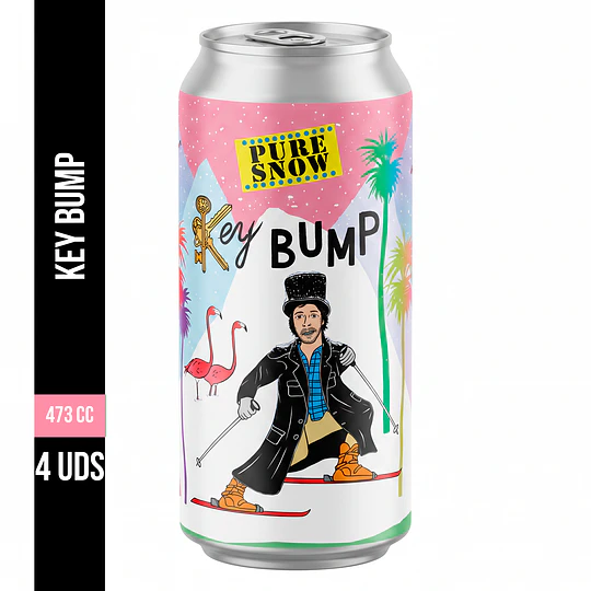 Key Bump Pure Snow- 4 pack