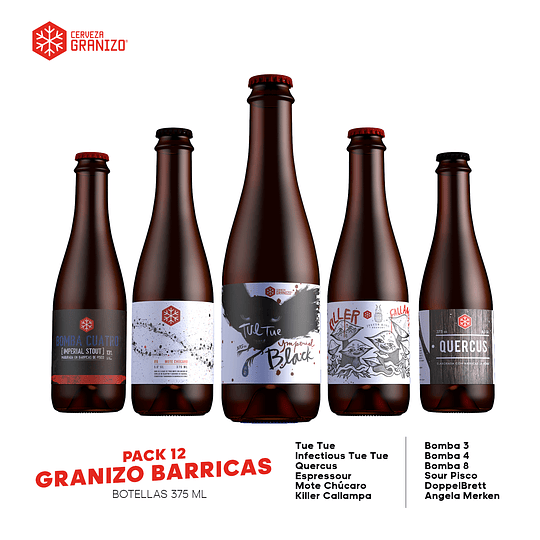 Granizo. Pack Granizo Barricas - Cask Chile