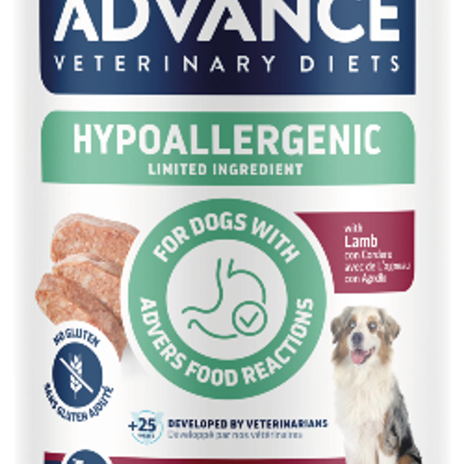 Advance Vet Dog Hypoallergenic Lamb | Wet (Lata) | 400 g