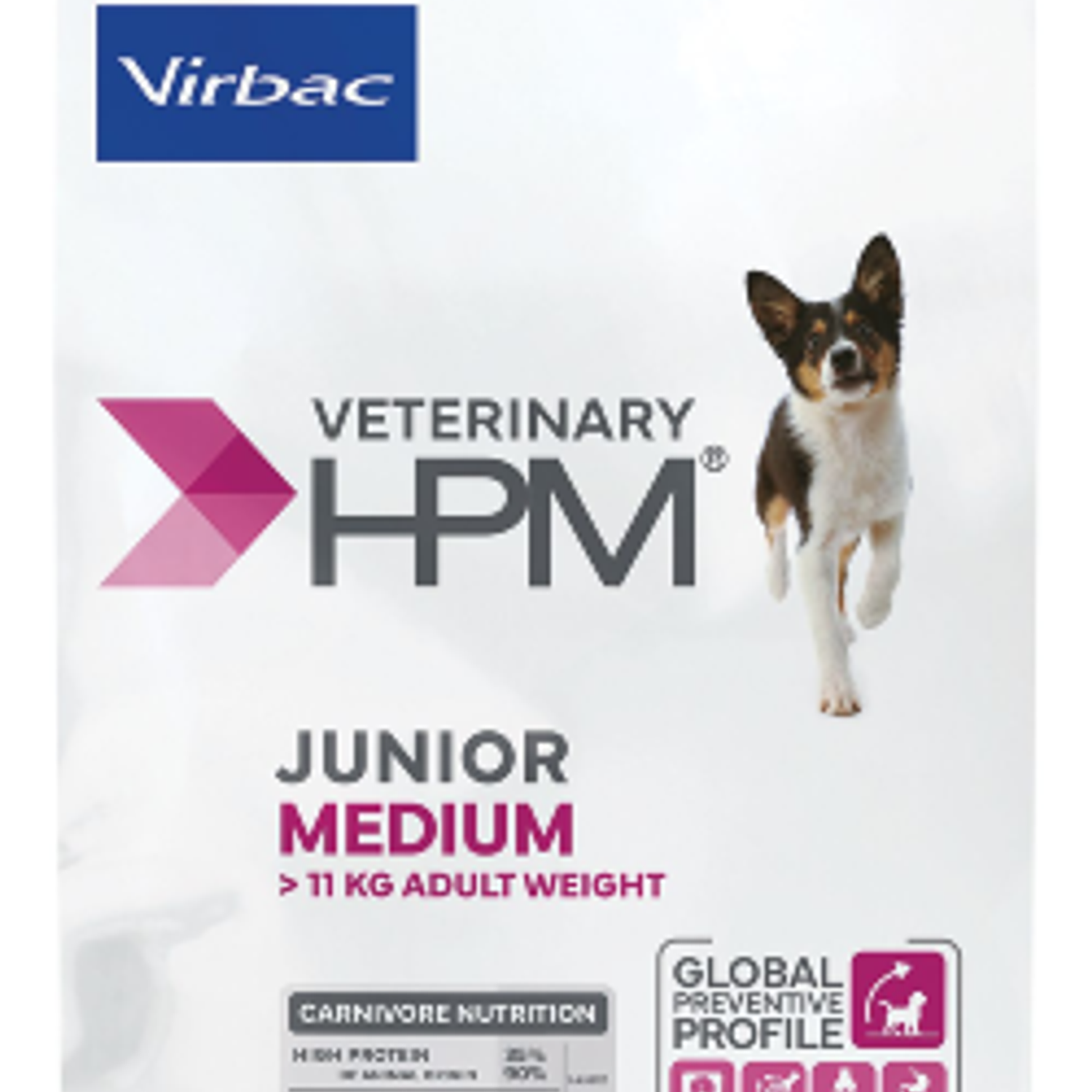 Virbac HPM Junior Dog Medium | 3 kg
