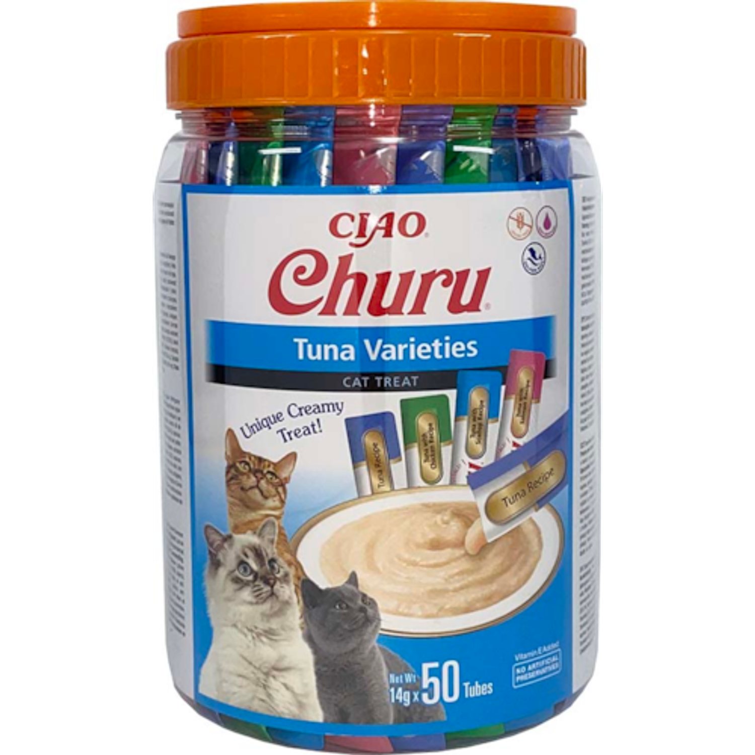 CHURU CAT BOX VARIEDADES DE ATUM X 50 saquetas