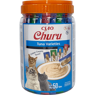 CHURU CAT BOX VARIEDADES DE ATUM X 50 saquetas