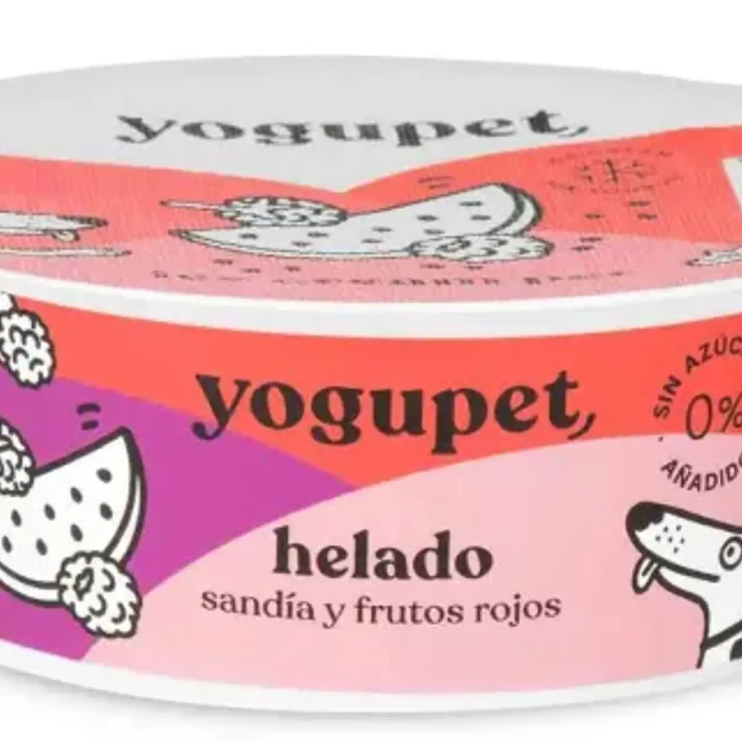 Yogupet Gelado melancia, framboesa e amora 1