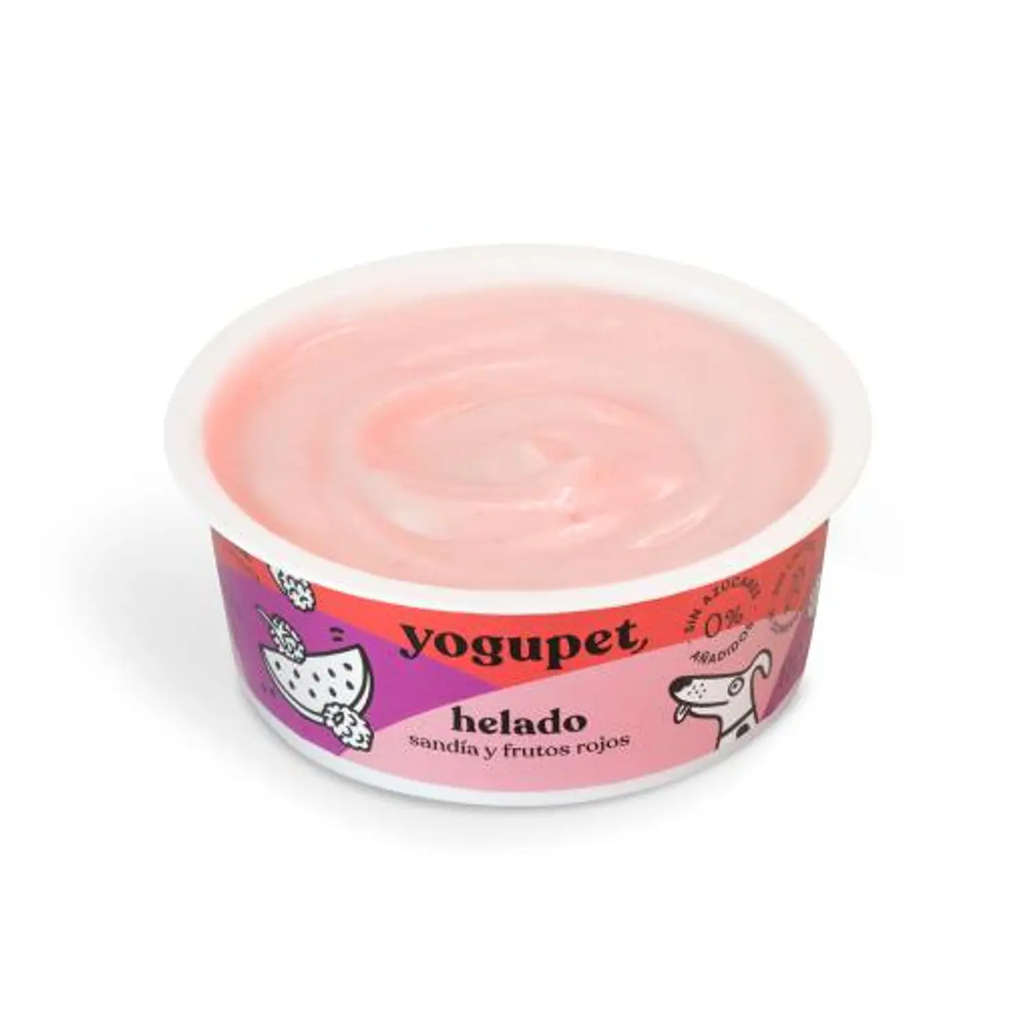 Yogupet Gelado melancia, framboesa e amora 2