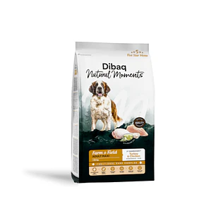 DIBAQ NATURAL M. CAO ADULTO MAXI F&F PERU E FRANGO 12KG