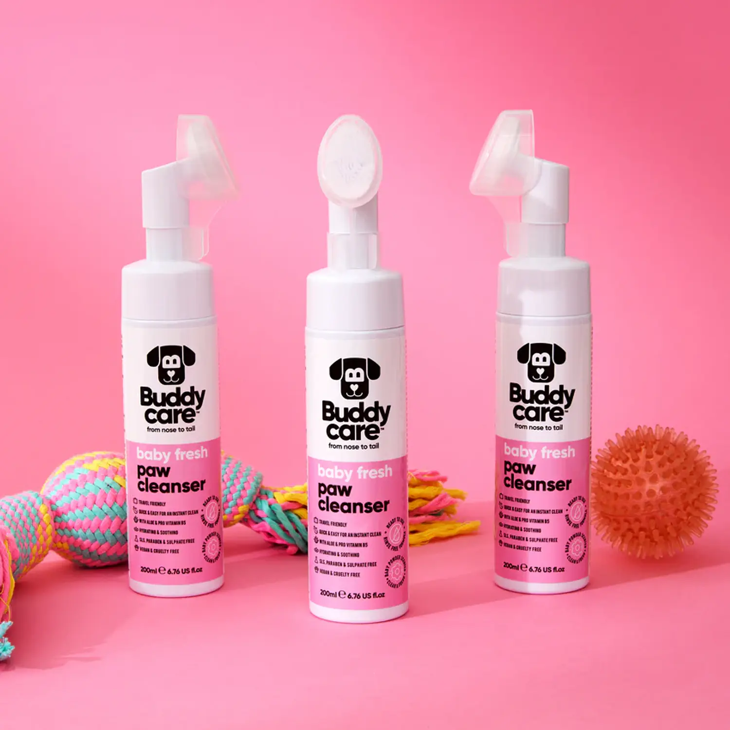 PAW CLEANSER BABY FRESH 200 ML 3