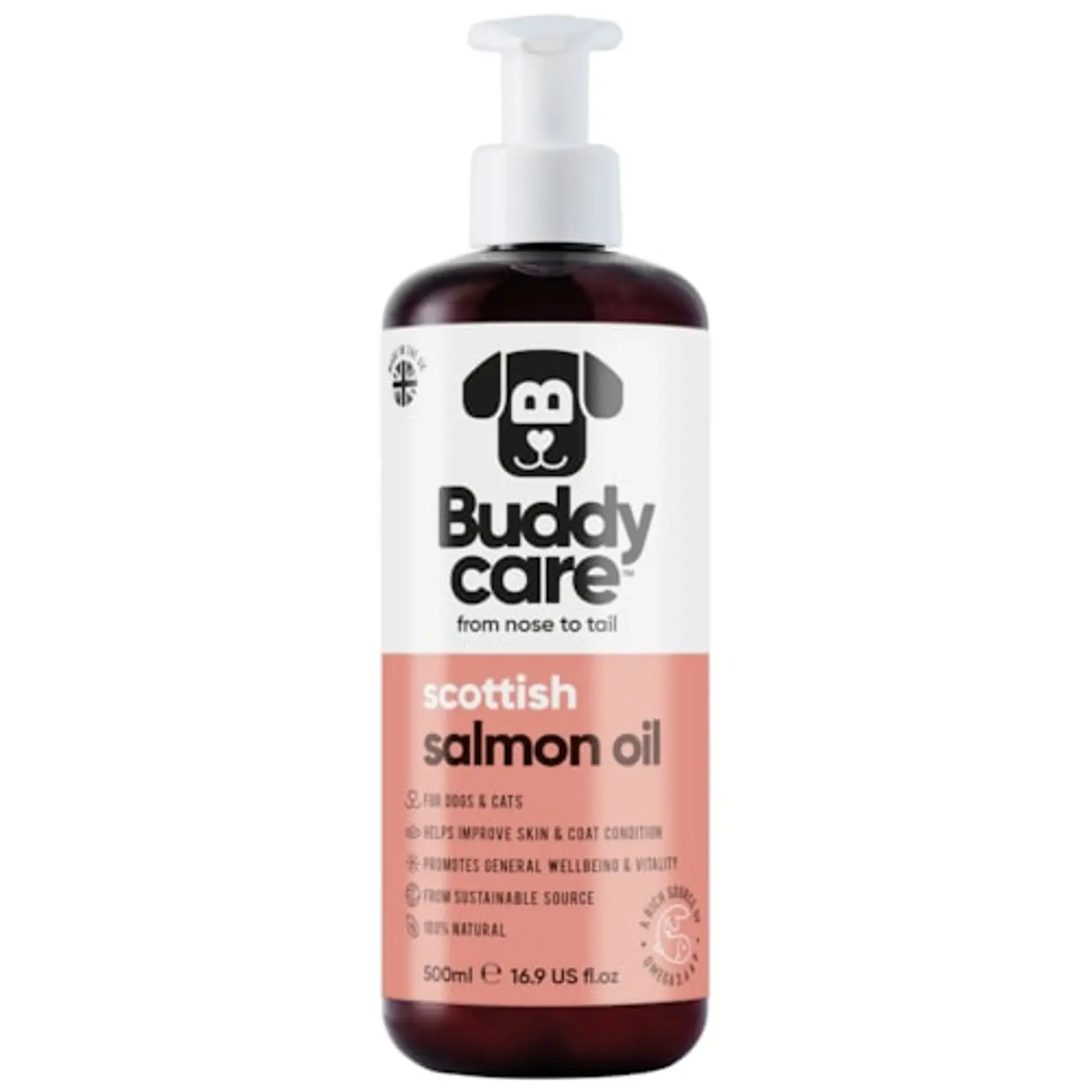 Óleo de Salmão Buddy Care 500ml