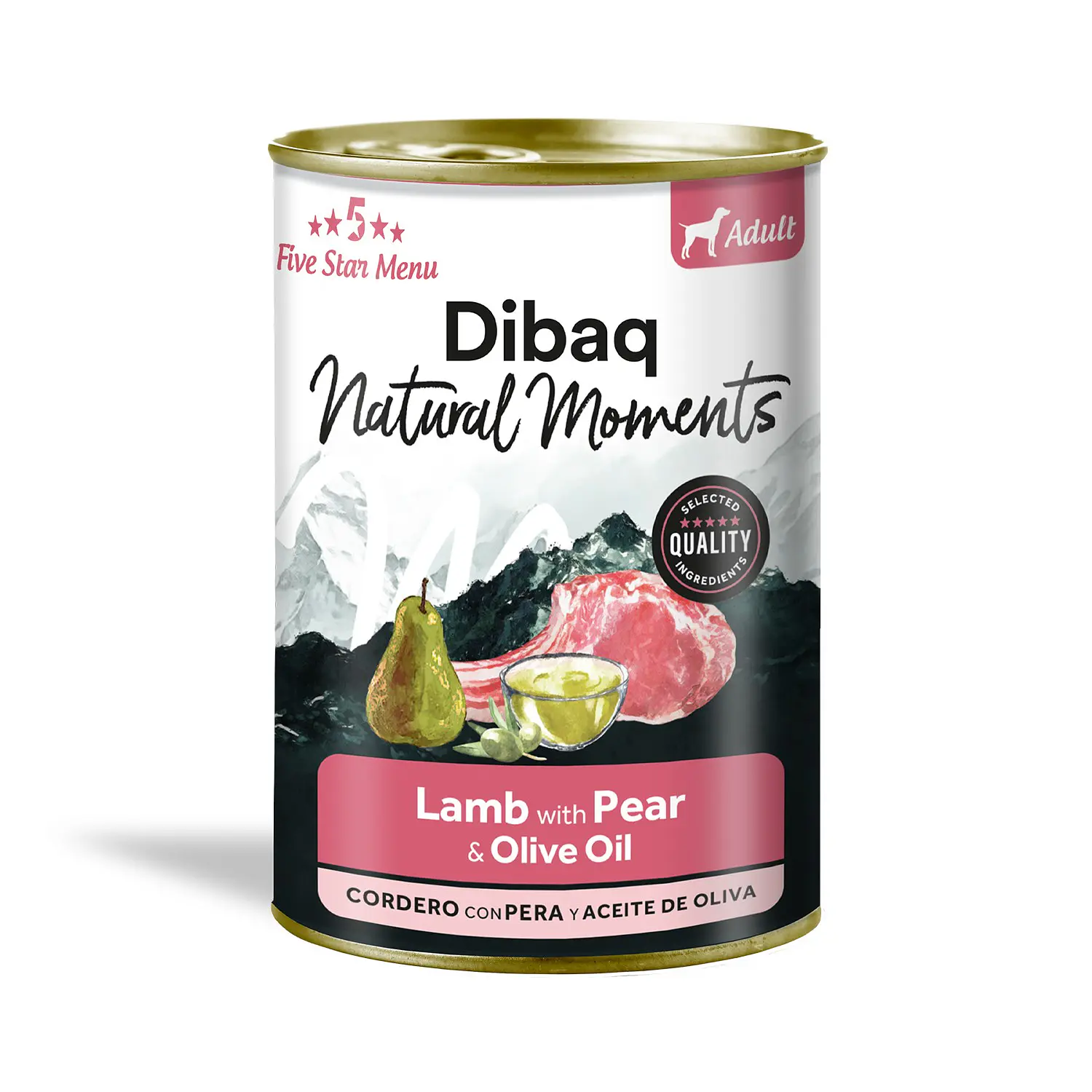 Dibaq Natural Moments Borrego e Pera 85g Wet 2