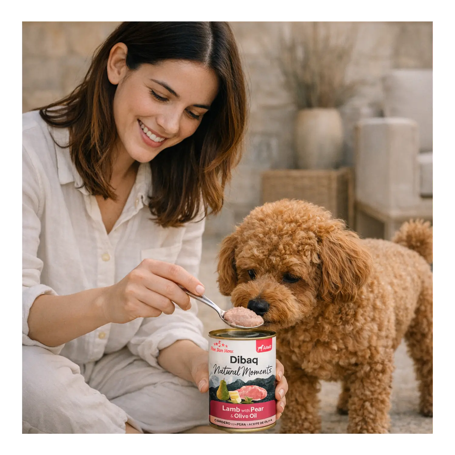 Dibaq Natural Moments Borrego e Pera 85g Wet 3