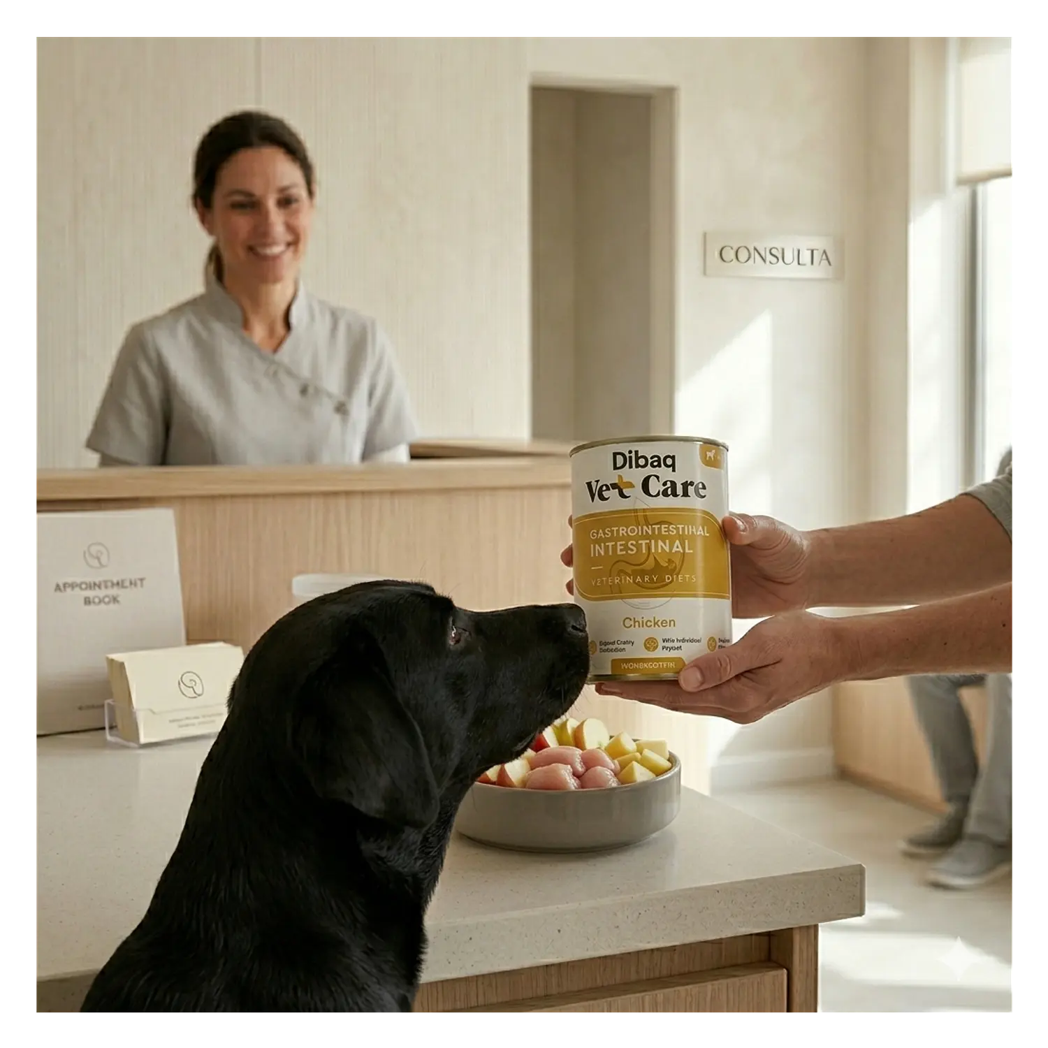 DIBAQ VET CARE CAO GASTROINTESTINAL FRANGO 380GR 2
