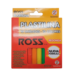 Plasticina Ross C/10 Panes Redonda