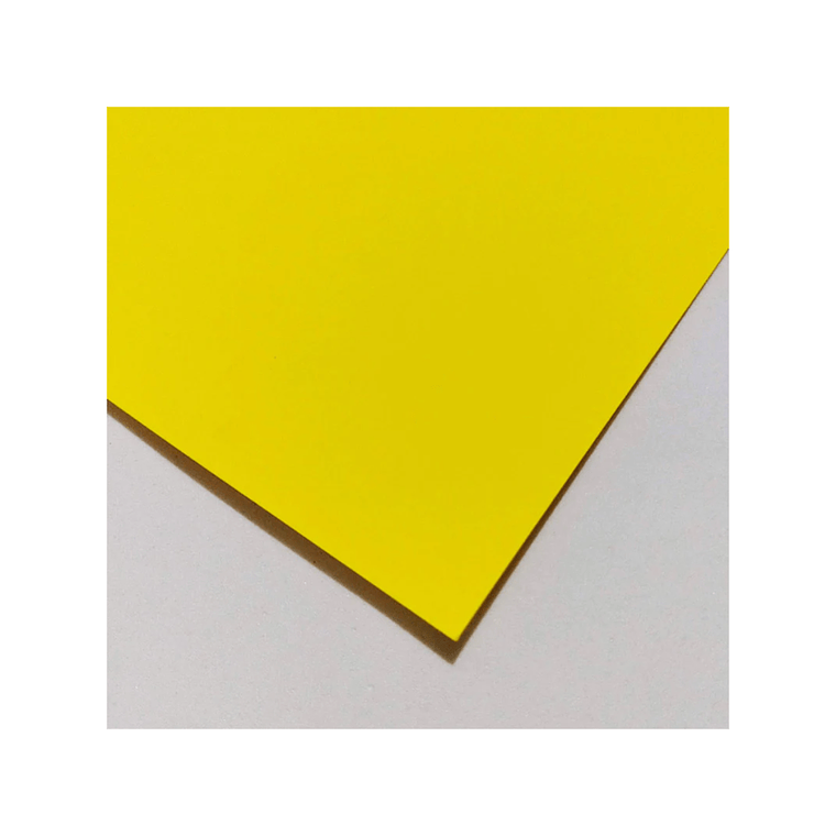 Pliego Cartulina Española 55X77 Amarillo Halley 1