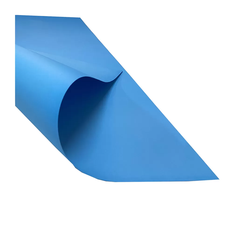 Pliego Cartulina Española 55X77 Celeste Halley 1