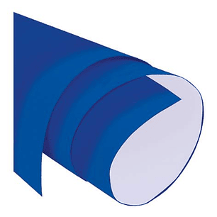 Pliego De Cartulina Color Azul  Fogata 53.5X77 Cm