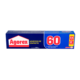 Adhesivo De Contacto Agorex 60 120Grs Ambar