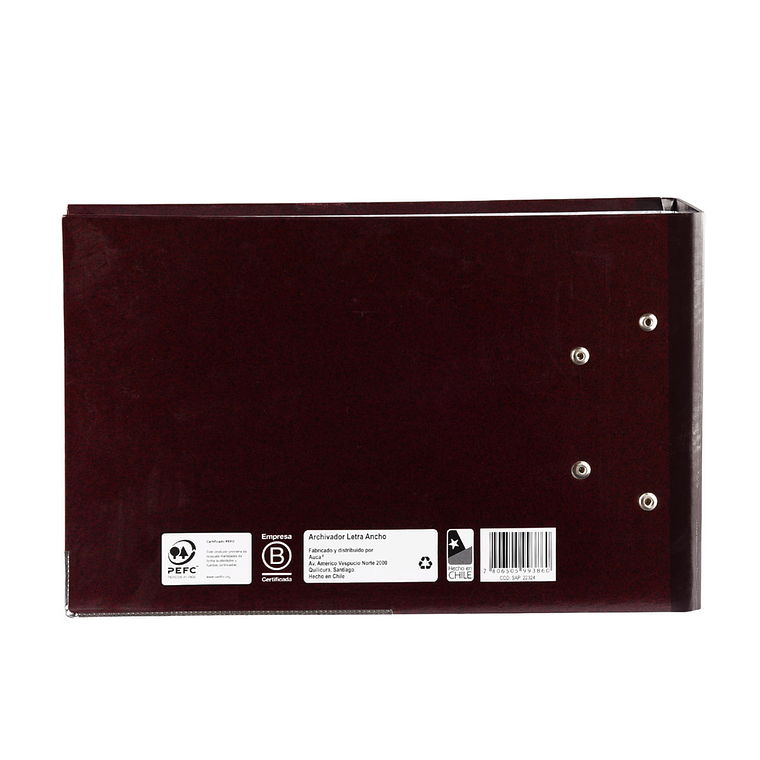 Archivador Letra Ancho Auca Eco. L 8. 1