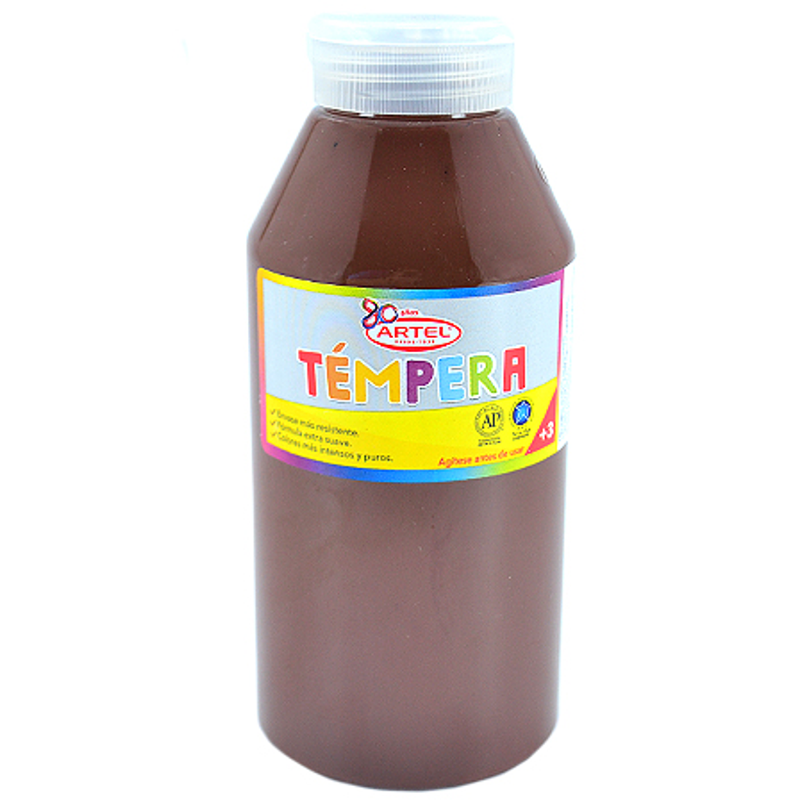 Frasco 500Ml Tempera Artel Siena Tost 1