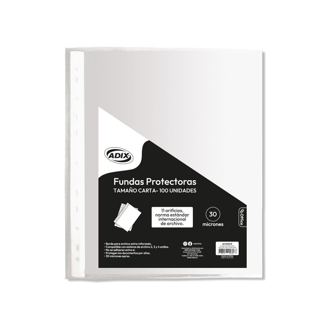 Funda Carta 100U -003- Adix 1