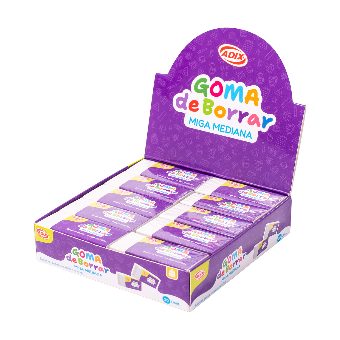 Goma Borrar Miga Mediana -011- Adix 1