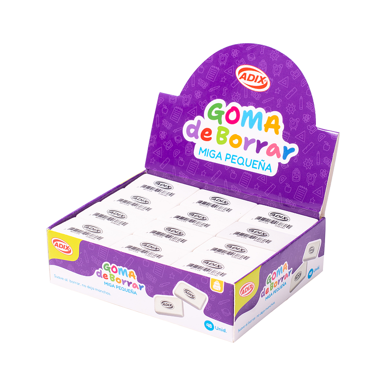 Goma Borrar Miga Pequena -004- Adix 1