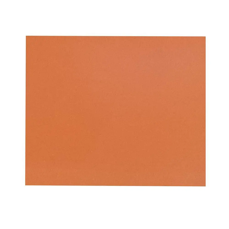 Carton Pintado (Forrado) 52,5X77Cms Naranja Halley 1