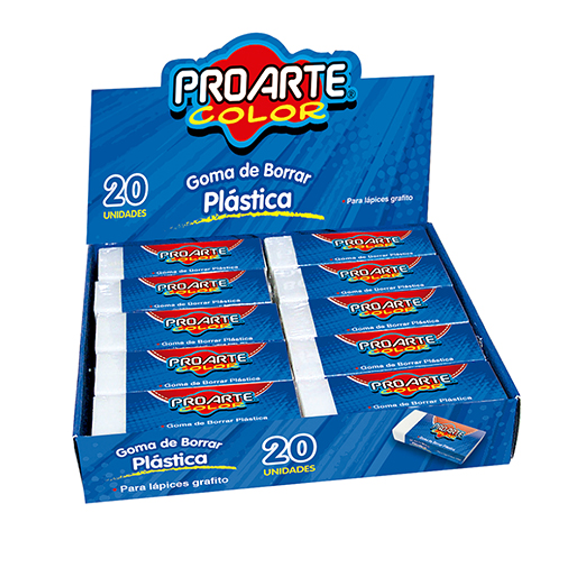 Goma De Borrar Plast.Proarte 526-50 1