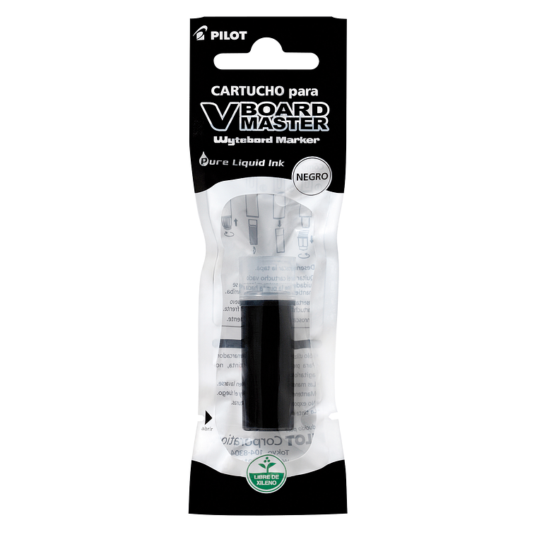 Cartucho V Board Master Negro Pilot 1