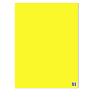 Cartulina Fluorescente Proarte 47.5X66 Amarilla 180Grs