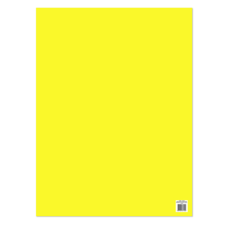 Cartulina Fluorescente Proarte 47.5X66 Amarilla 180Grs 1