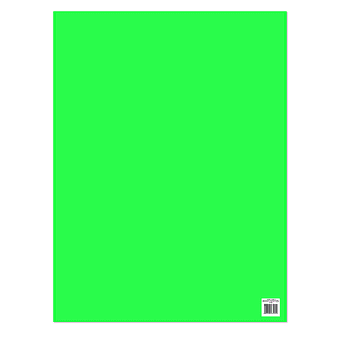 Cartulina Fluorescente Proarte 47.5X66 Verde 180Grs