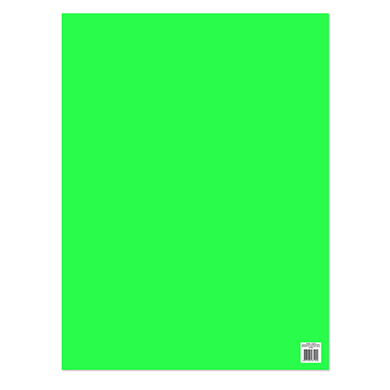 Cartulina Fluorescente Proarte 47.5X66 Verde 180Grs 1