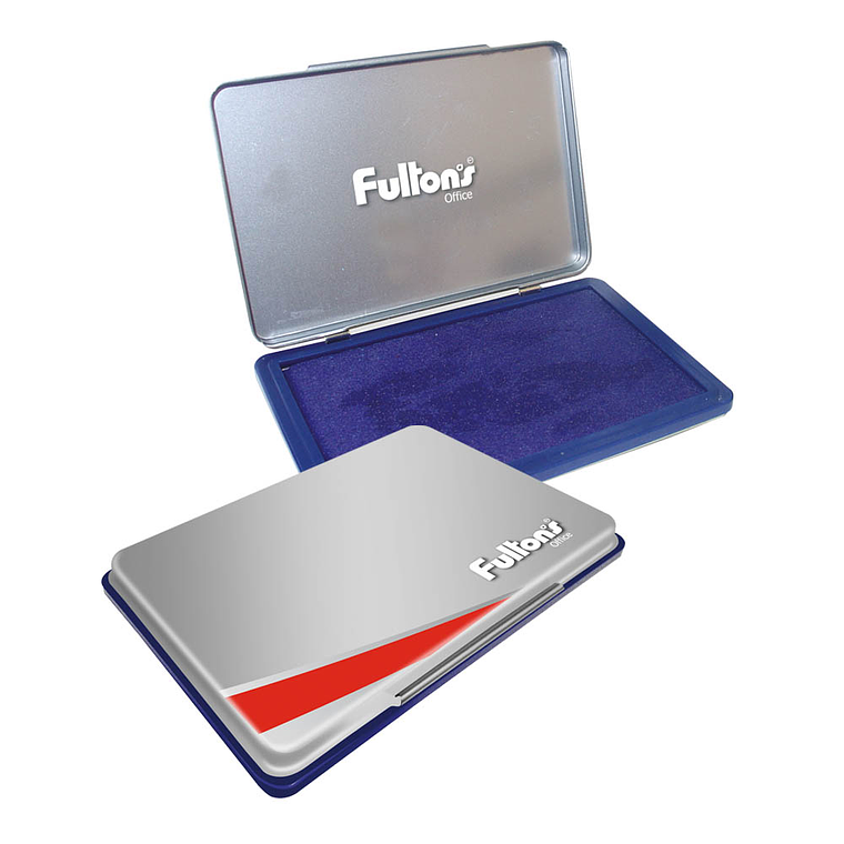 Tampon Mediano Azul Tapa Metal Fultons 1